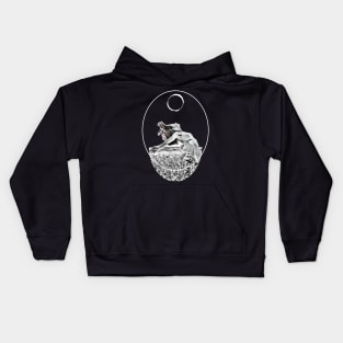 carefree witch Kids Hoodie